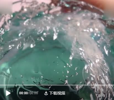 如何用水晶胶制作海浪效果?