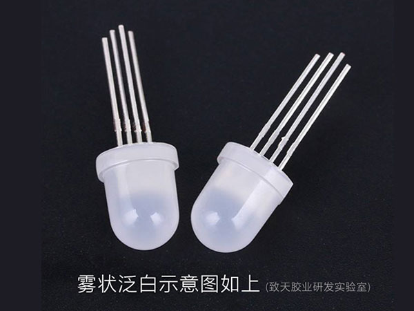 冬天环氧树脂ab胶为什么会泛白干得慢？
